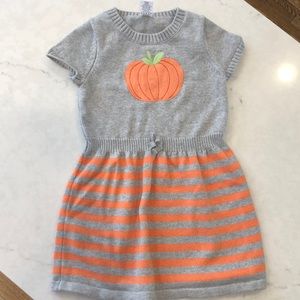 Gymboree Pumpkin sweater dress